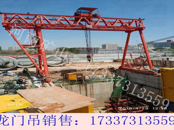 广西梧州门式起重机厂家 龙门吊轨道的知识