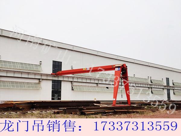 新疆和田门式起重机厂家 龙门的运行速度