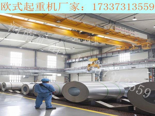 湖北孝感欧式起重机厂家设备承载力高
