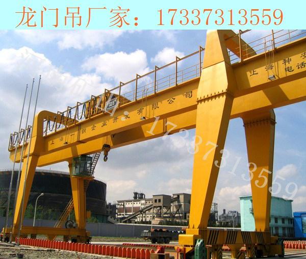 黑龙江黑河门式起重机厂家抓斗桥式起重机装卸运输