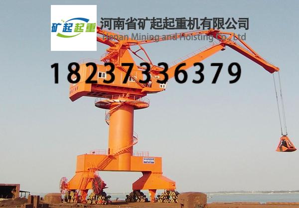 海南海口重机厂家40吨门座吊直臂和折臂哪个好用